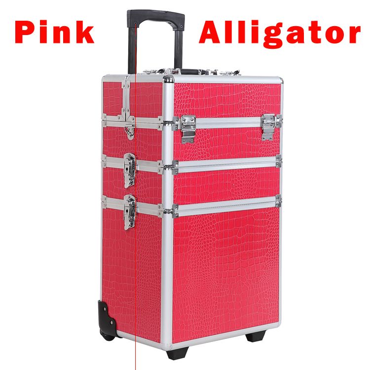 4 in 1 rolling makeup case